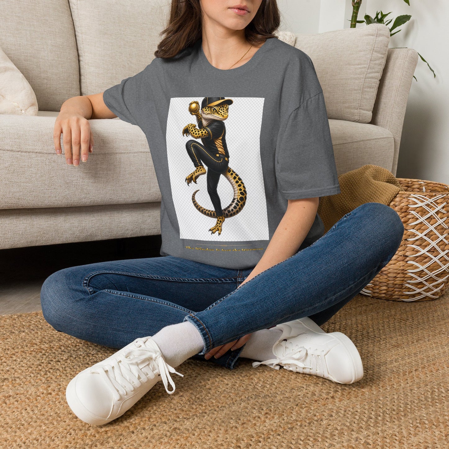 Gold Gecko Co. | The Windup Is Just the Warmup | Pitcher Gecko Tee
