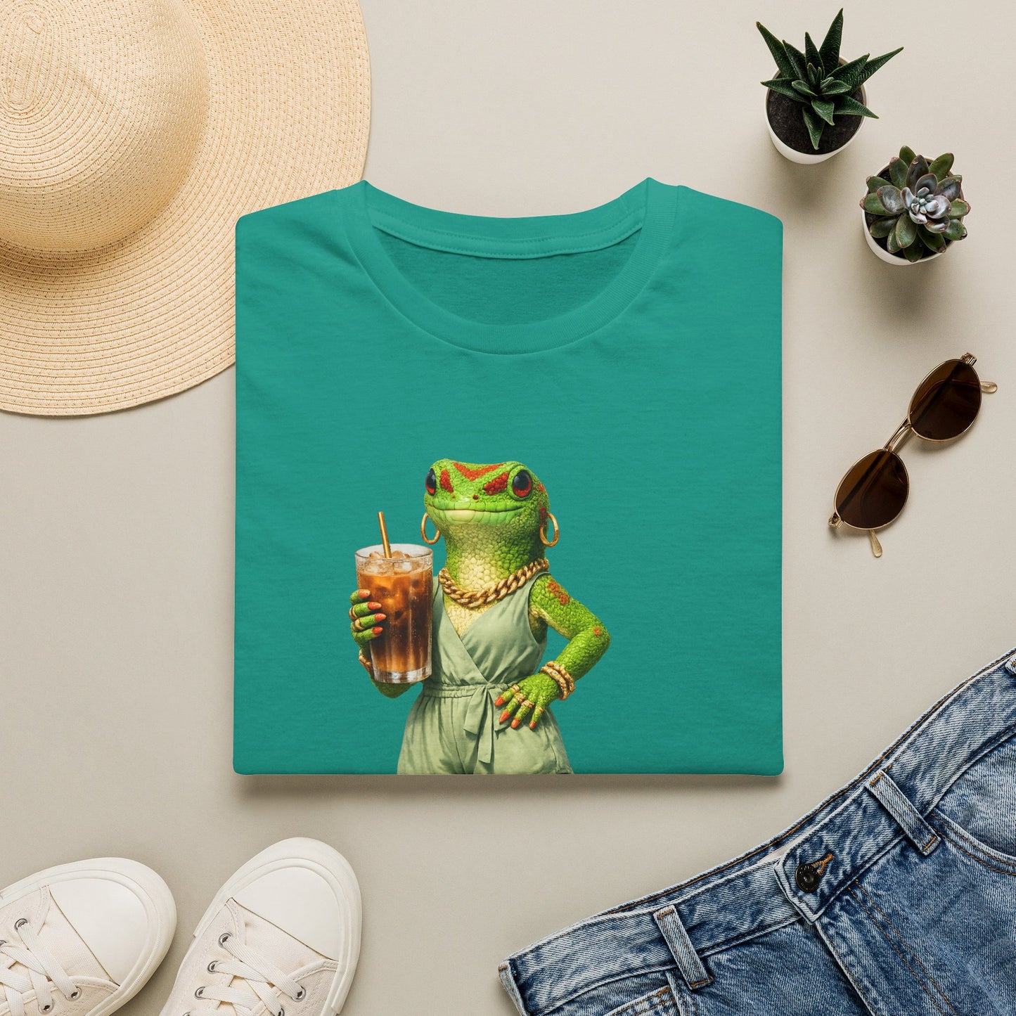 Gold Gecko Co.™ | Summer | Day Gecko | Comfort Colors 6500