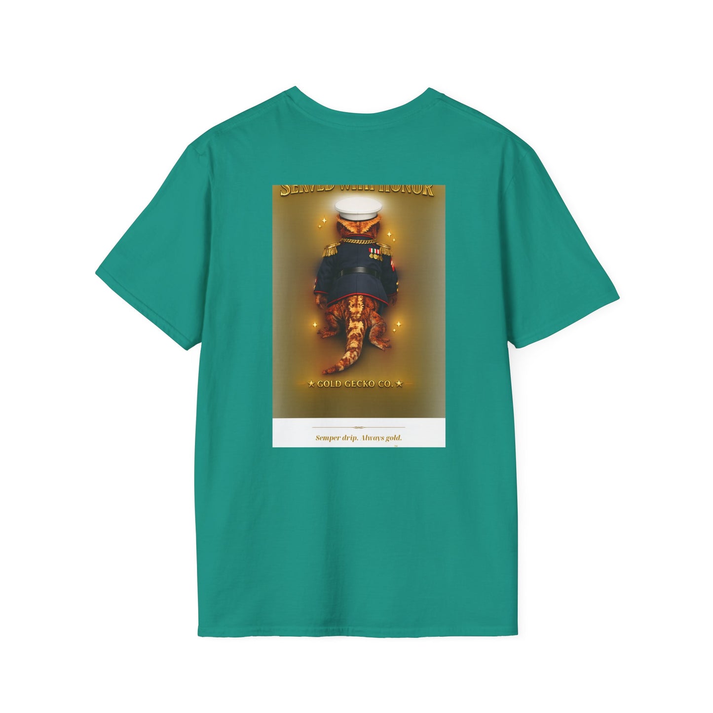 Gold Gecko Co.™ | Marines Semper Drip | Crested Gecko | Comfort Colors 6500