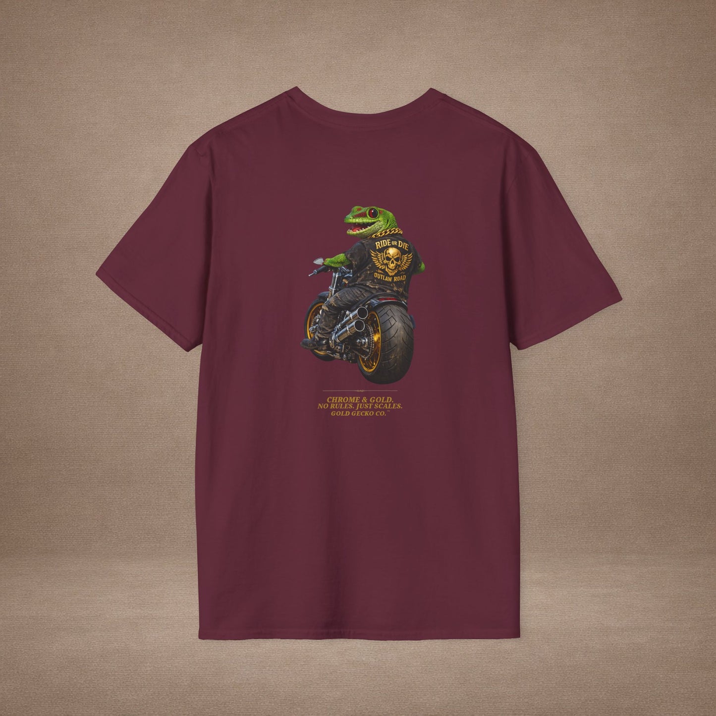 DESIGN #30-3 - Day Gecko + Chopper -No Rules Just Scales