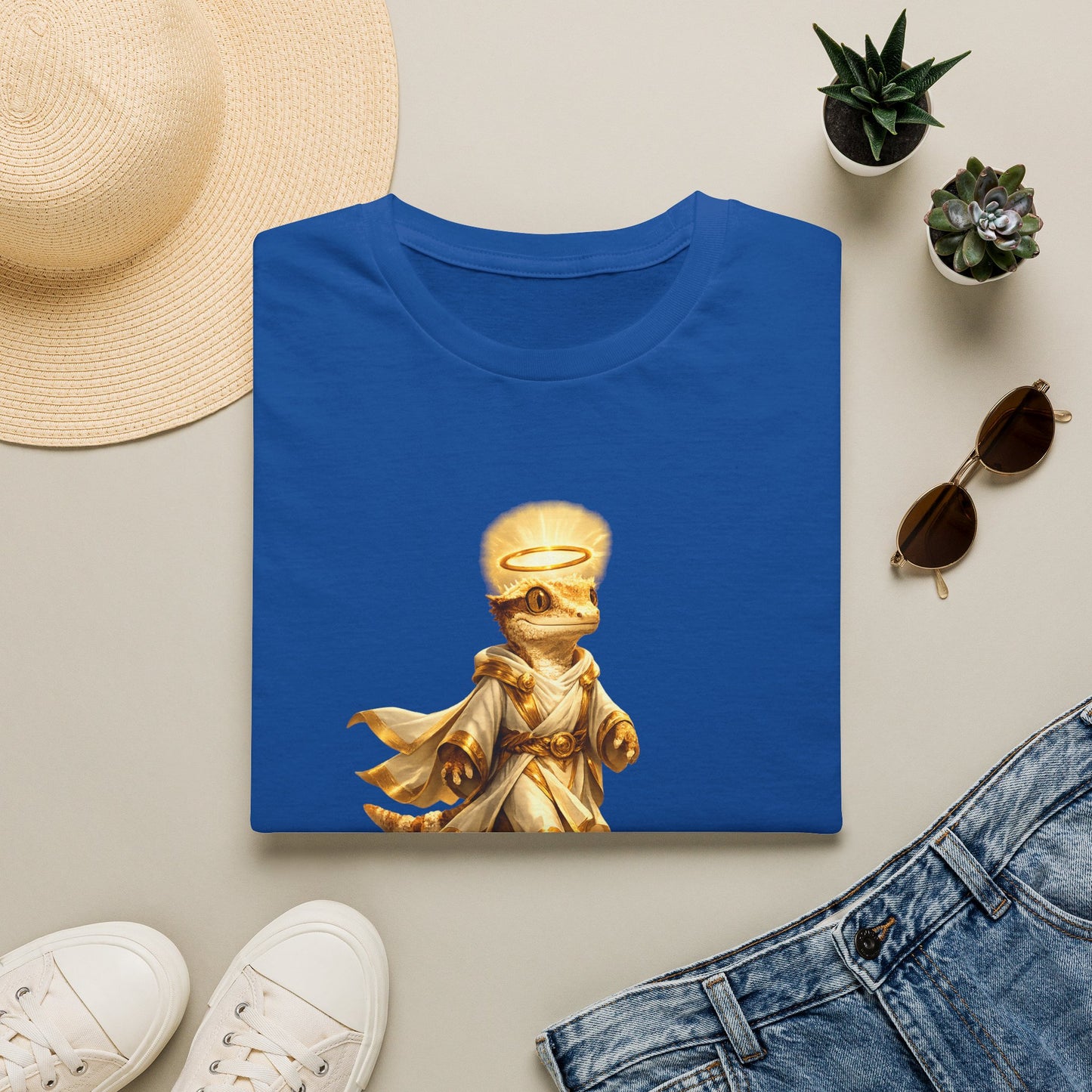 Gold Gecko Co. | Faith Over Fear. Always. | Walking on Water Gecko Tee