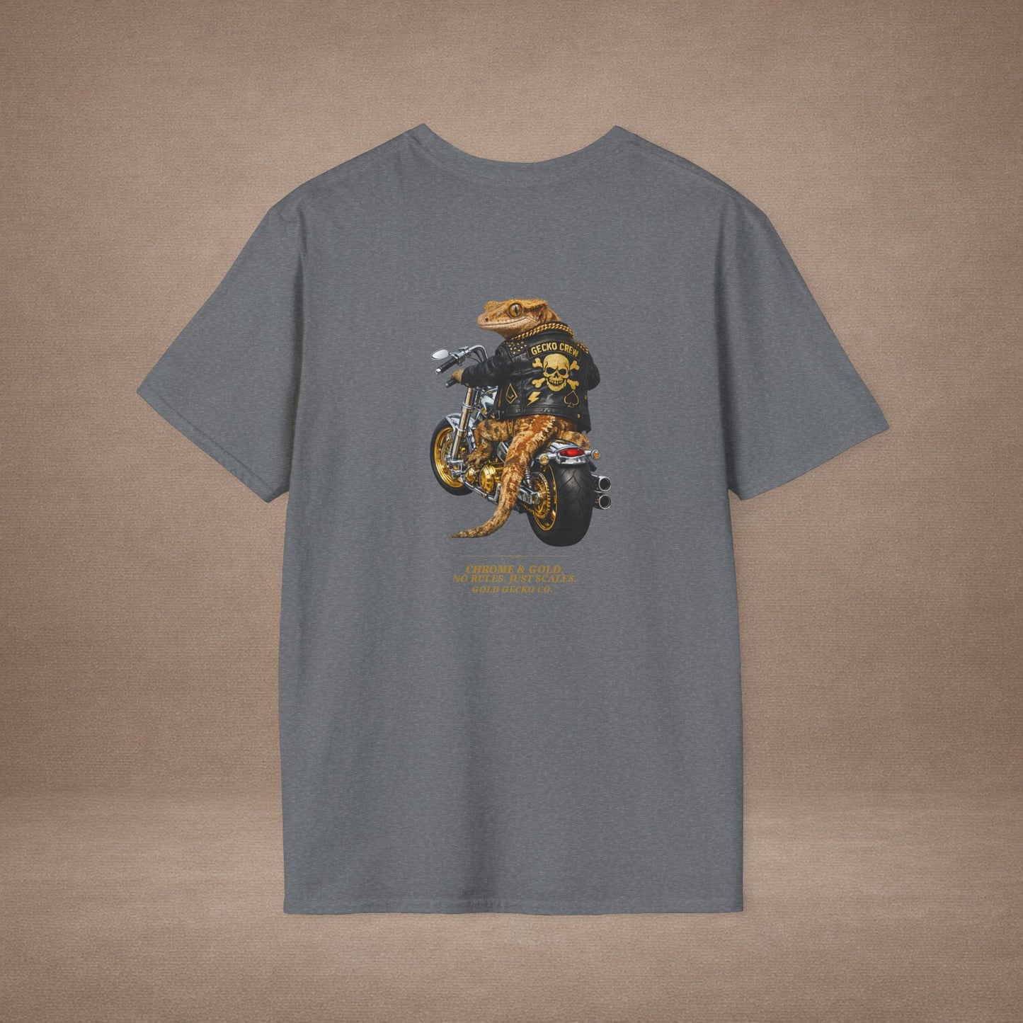 DESIGN #30-1 - Crested Gecko + Chopper -No Rules Just Scales