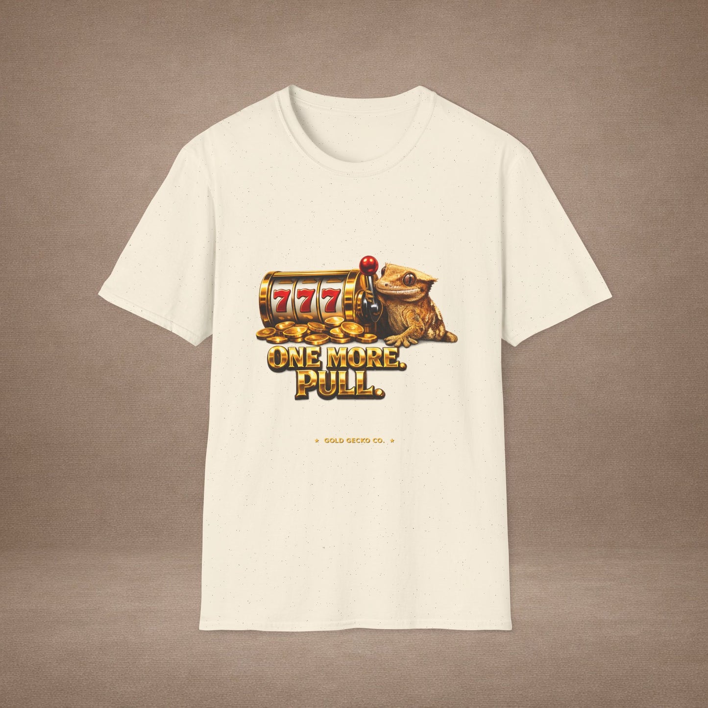 Design #29-4  Gambling- One More Pull- Realistic- (Gold Letters)