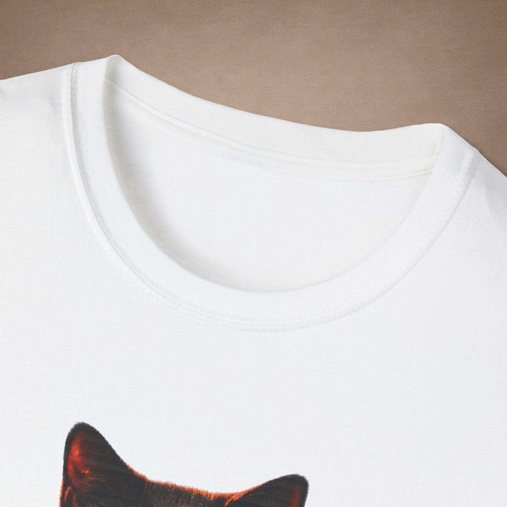 Black Cat — Lucky Charm — photoreal cat breed portraits paired with tiny gecko compani. Gold Gecko Co. Cats & Geckos collection.