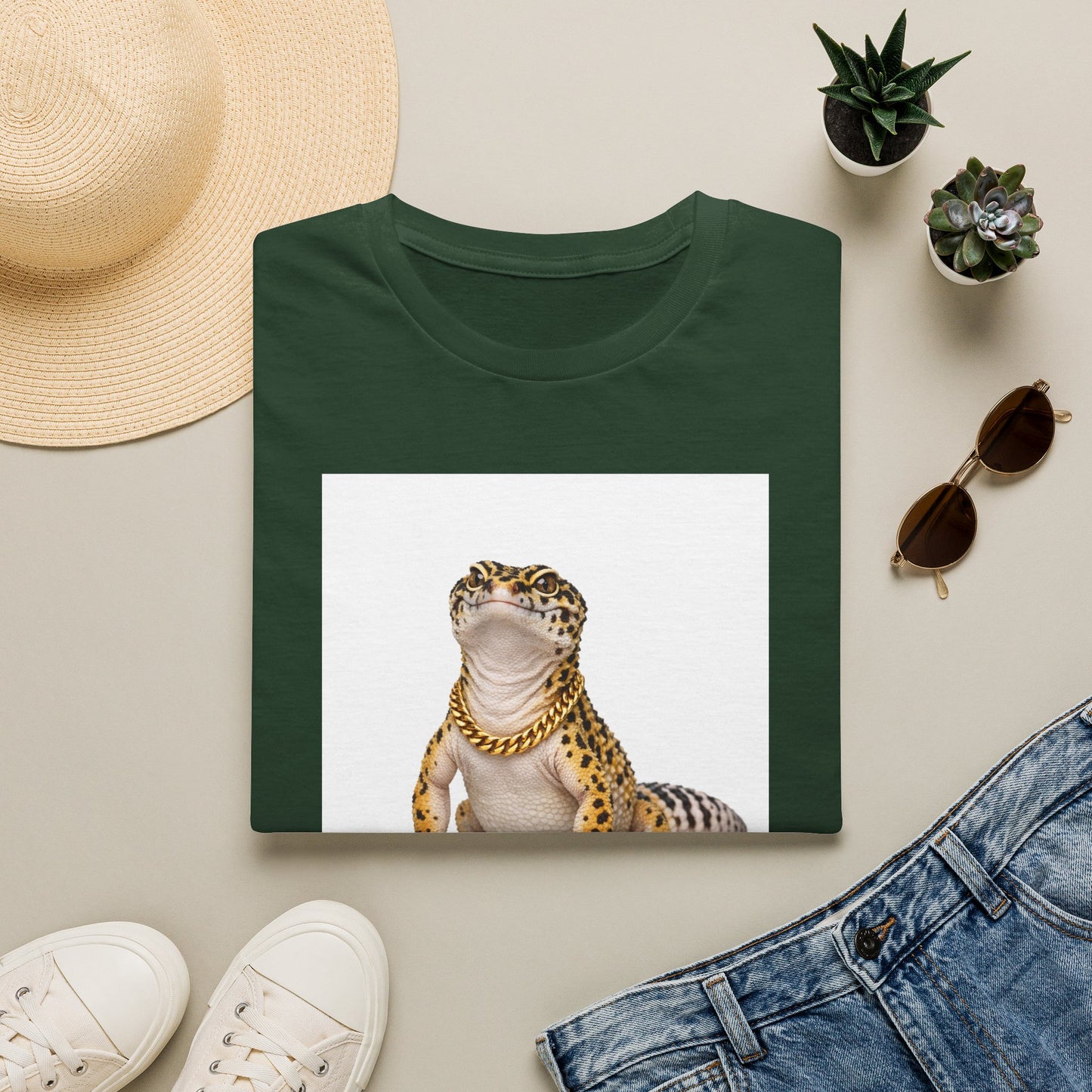 Gold Gecko Co.™ | Standing | Leopard Gecko | Comfort Colors 6500
