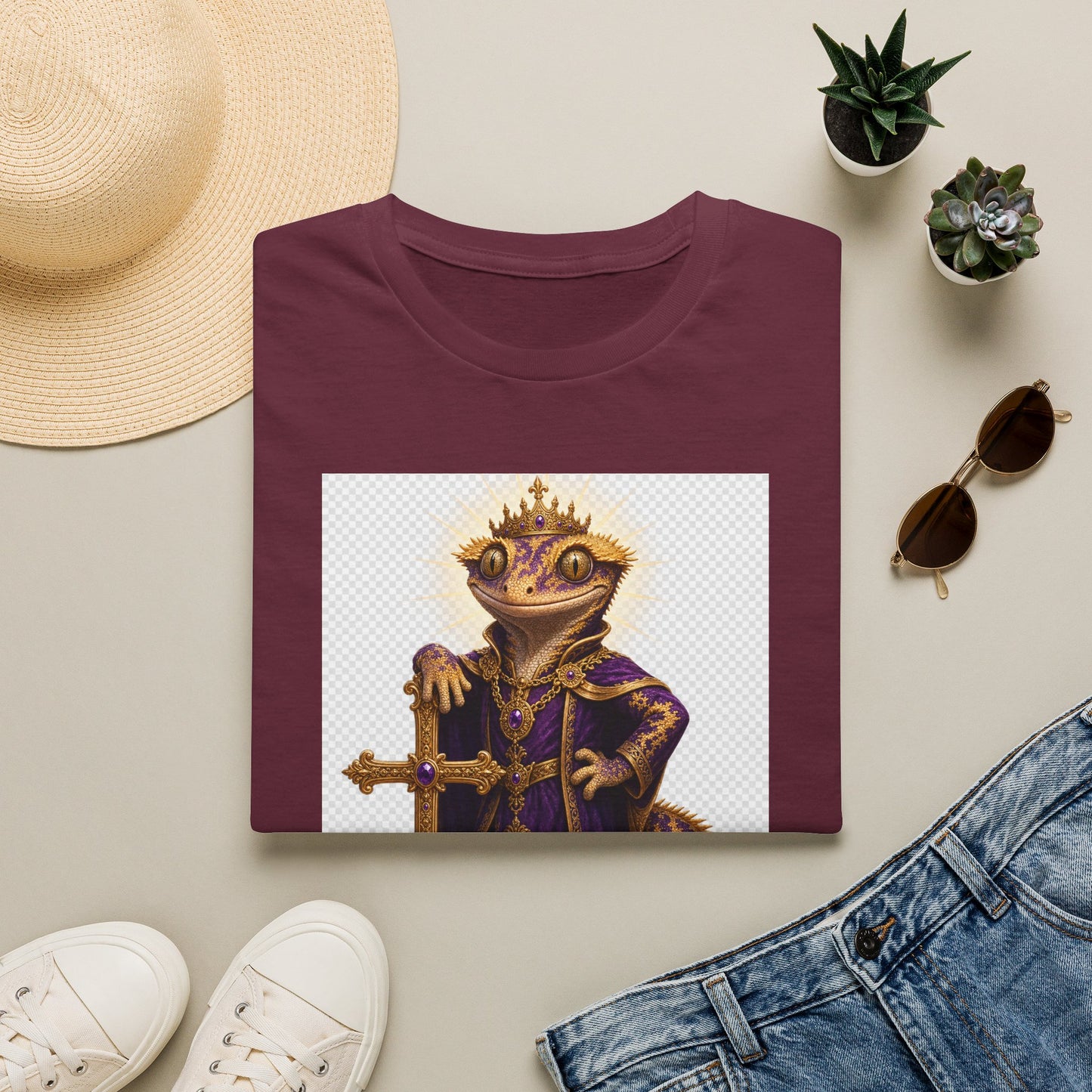Gold Gecko Co. | He Said I'm Chosen. I Said Obviously. | Faith Gecko Tee