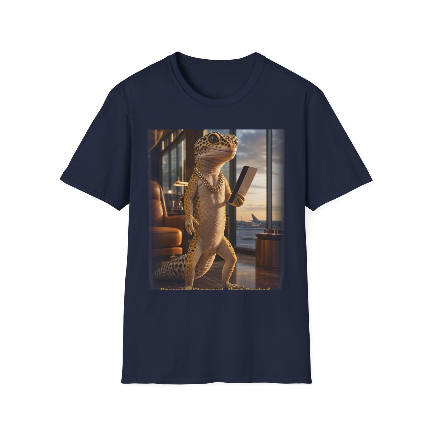 Col38-1 — Passport Stamped. Drip Packed. — Vacation Series (Leopard Gecko)