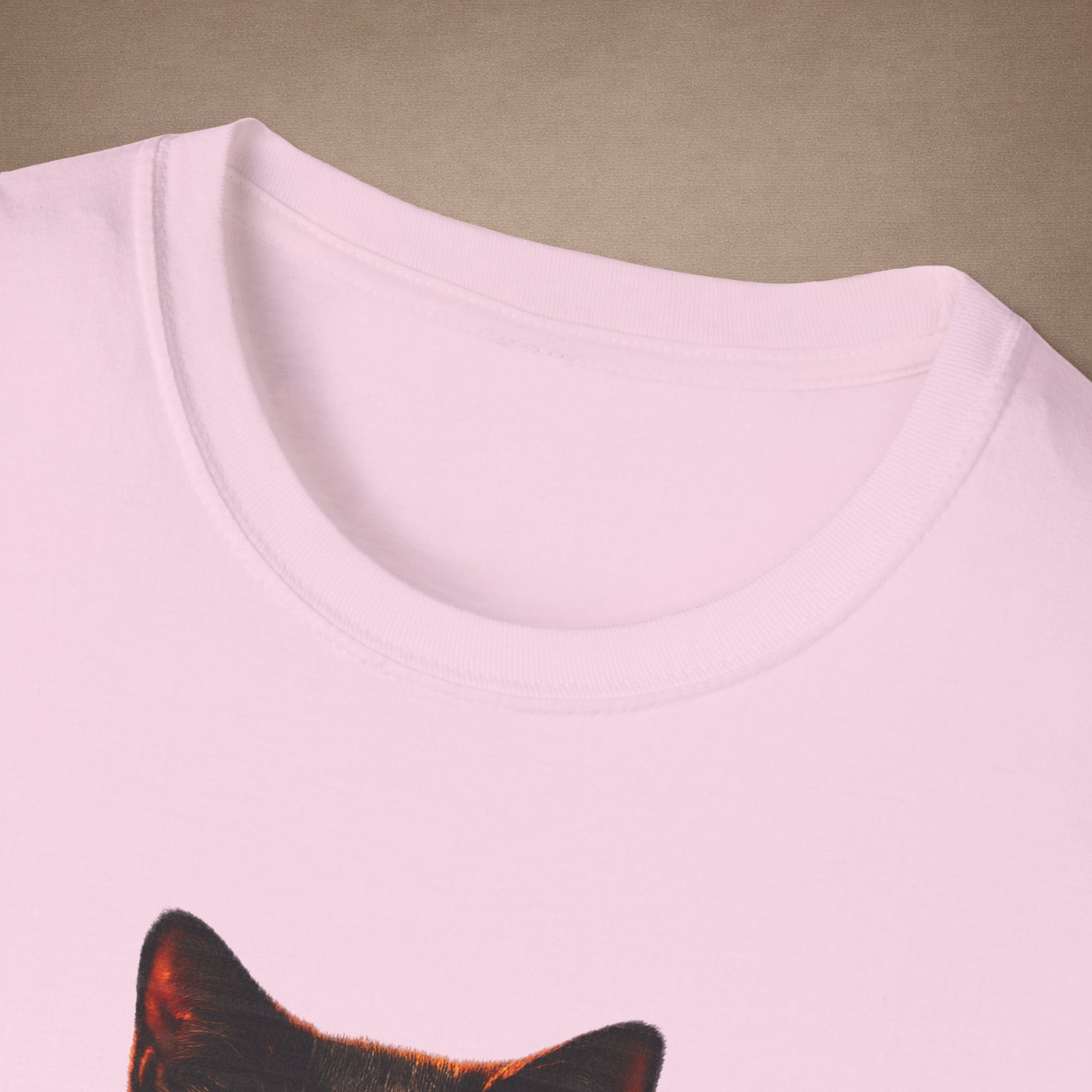 Black Cat — Lucky Charm — photoreal cat breed portraits paired with tiny gecko compani. Gold Gecko Co. Cats & Geckos collection.