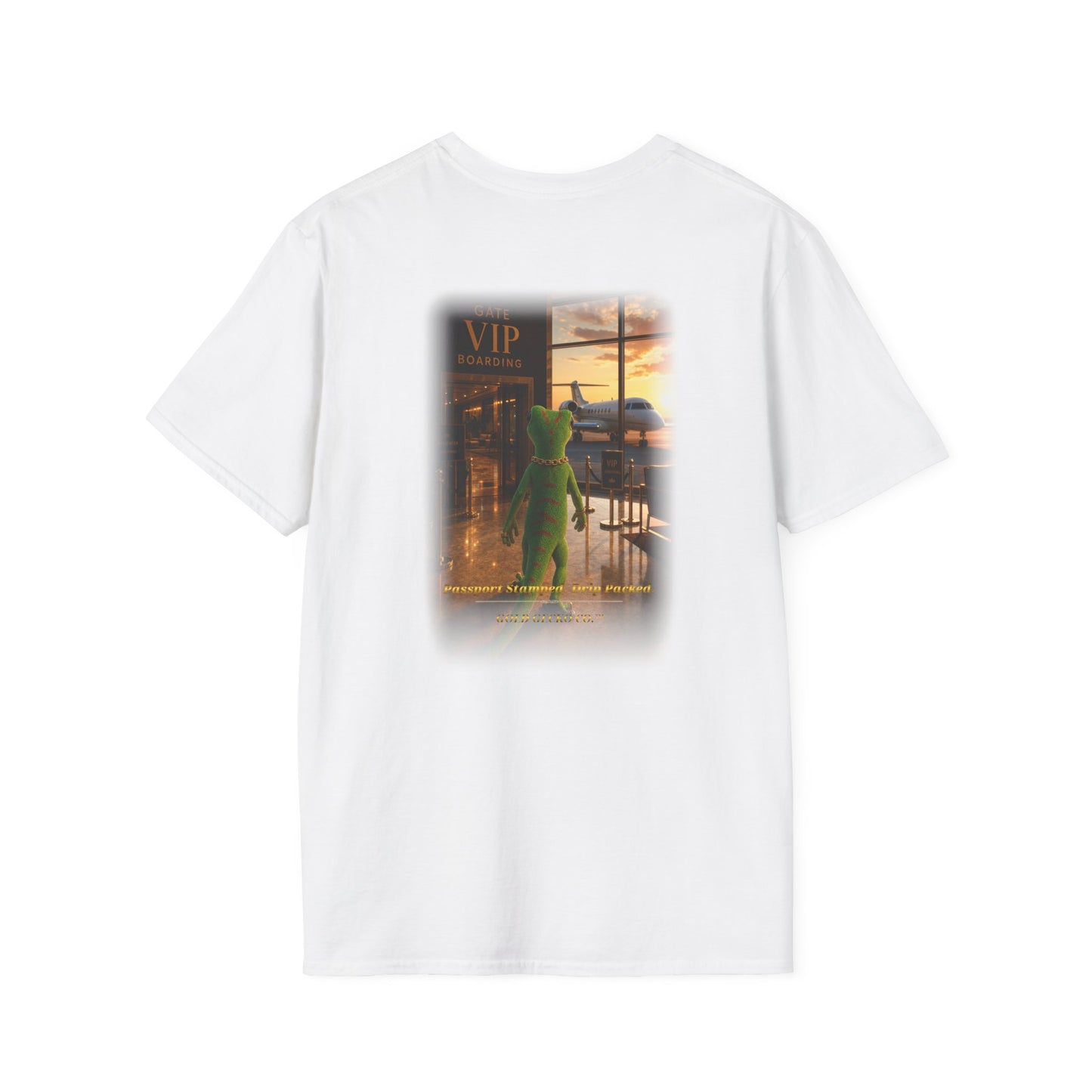Gold Gecko Co.™ | Passport Stamped | Day Gecko | Comfort Colors 6500