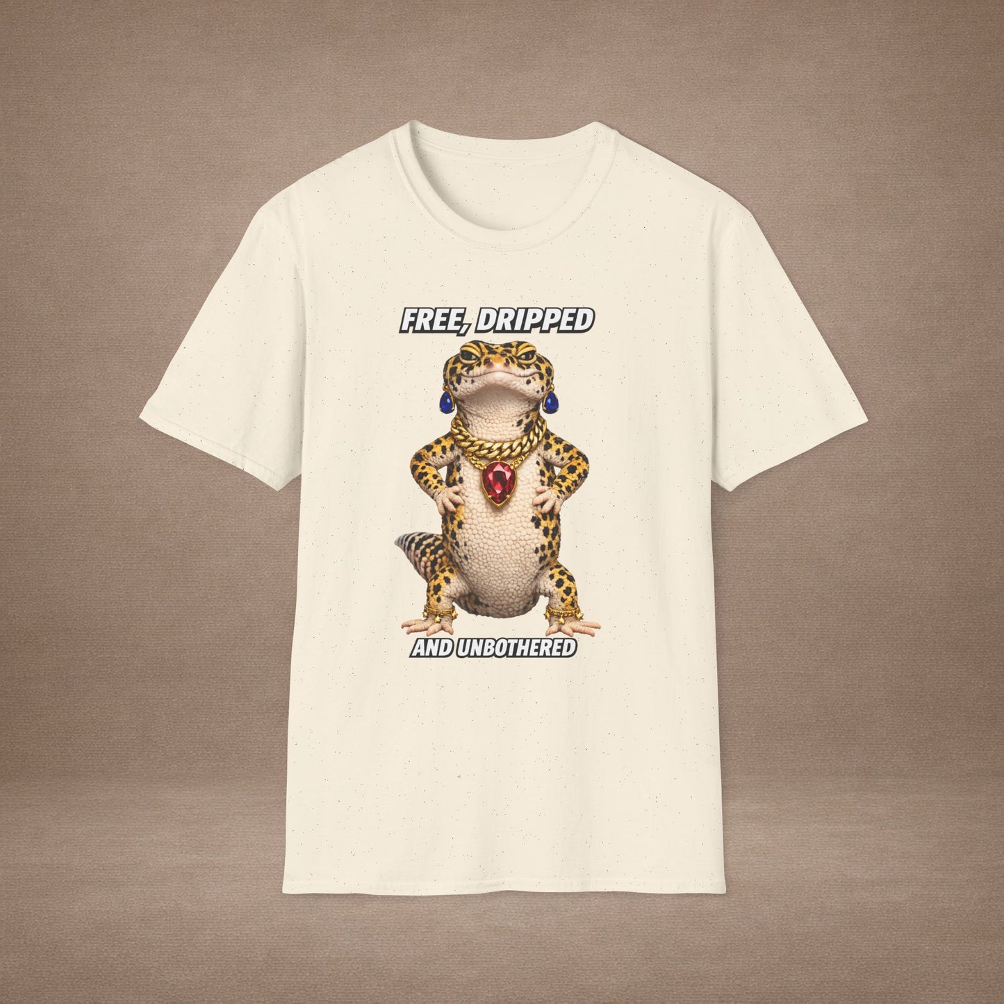 DESIGN #04-1 Free, Dripped & Unbothered — 4th of July Tee