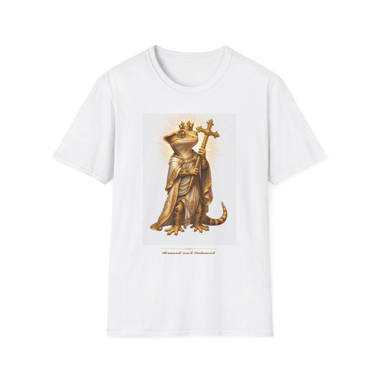 Gold Gecko Co. | Blessed and Dripped | Faith Gecko Tee