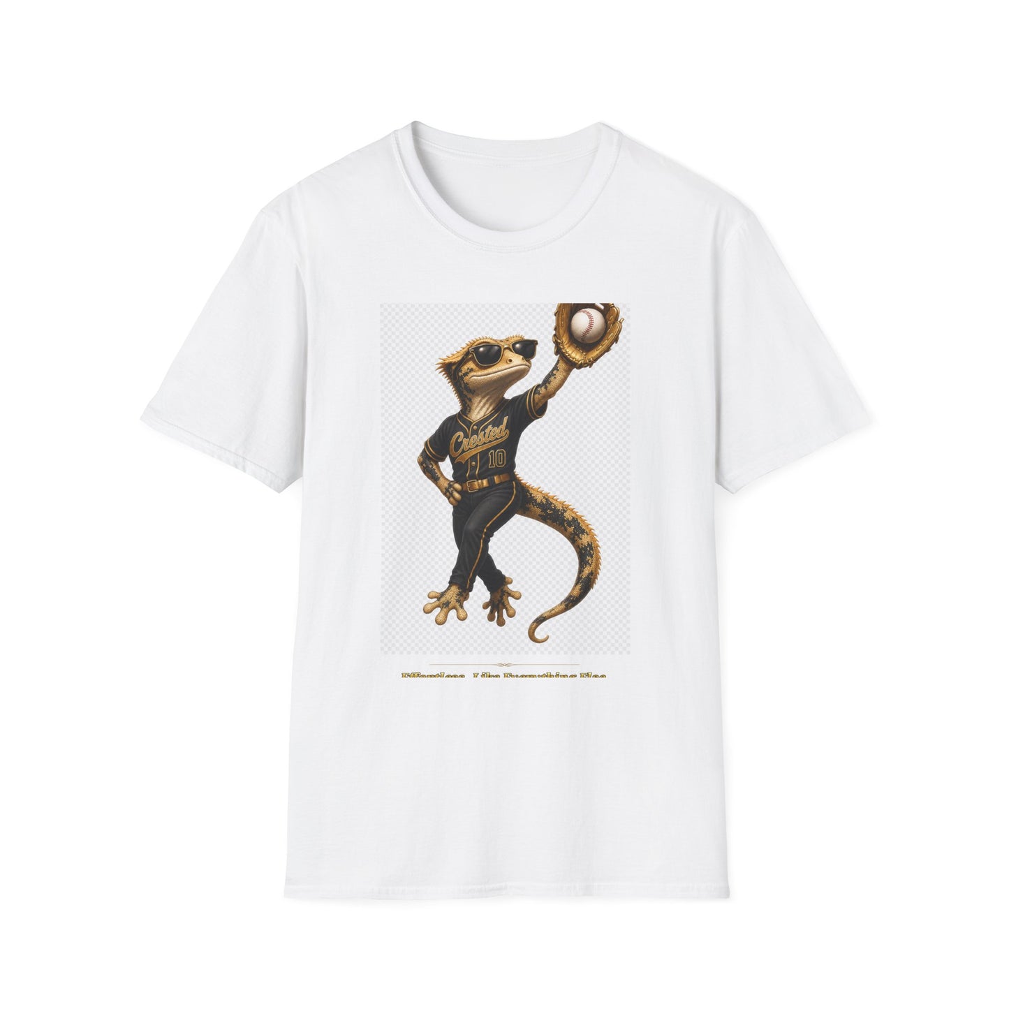 Gold Gecko Co. | Effortless. Like Everything Else. | Outfielder Gecko Tee