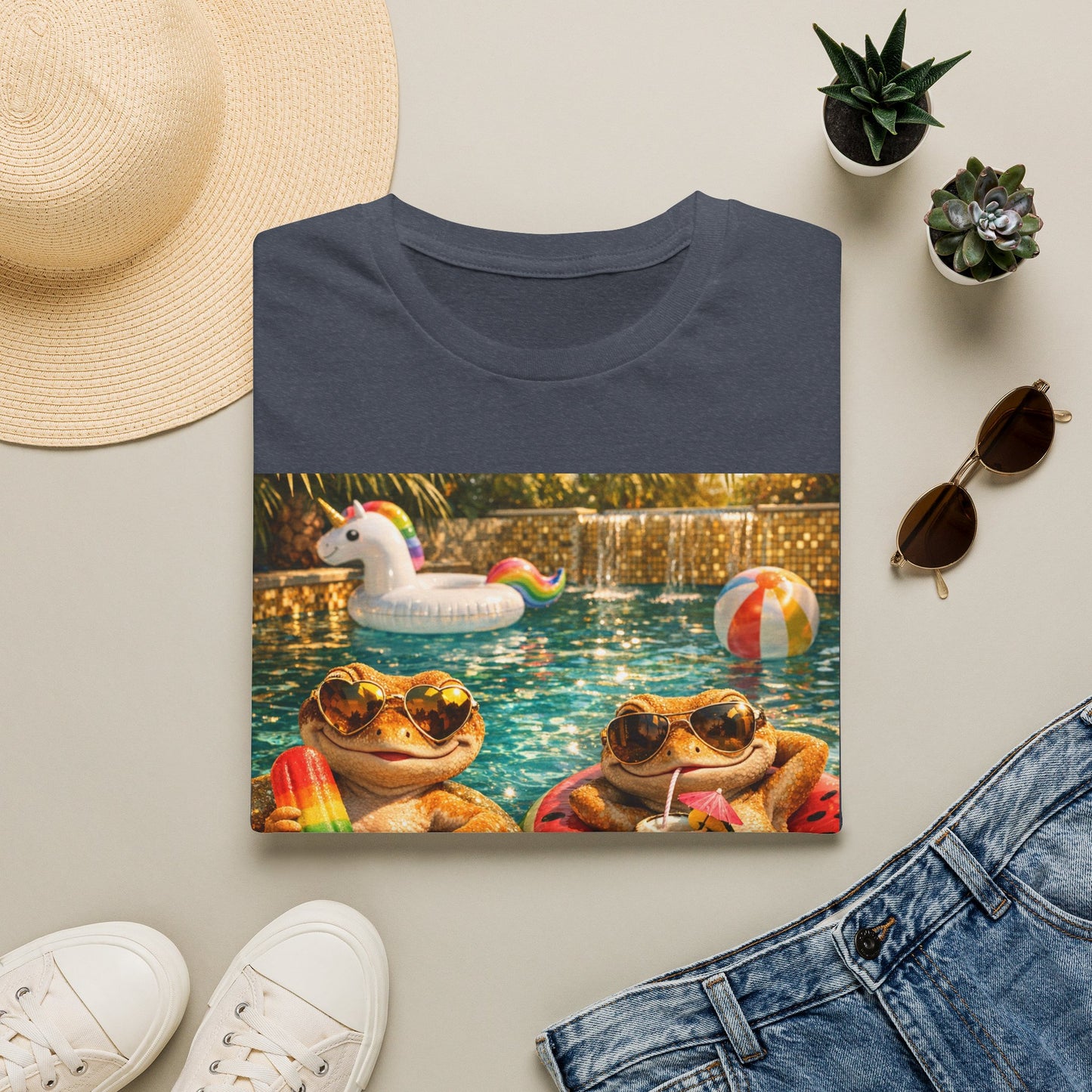 Col1403-02-V2-TS-Gildan64000-FloatLife-Realistic-GoldGeckoCo