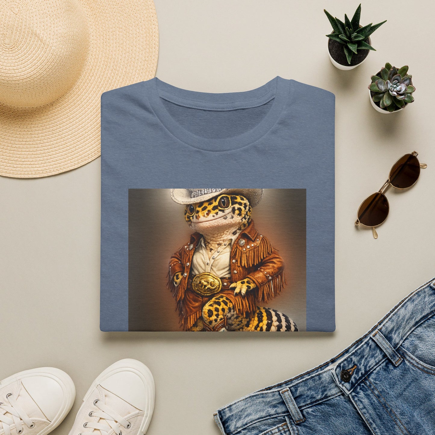 Gold Gecko Co.™ | Cowgirl Swagger | Crested Gecko | Comfort Colors 6500