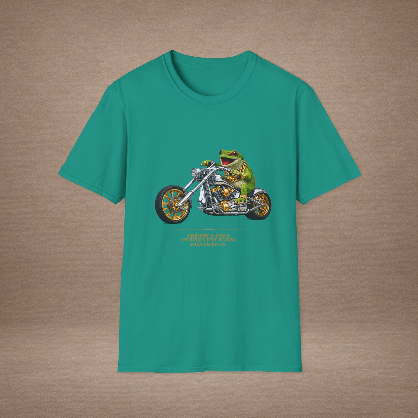 DESIGN #30-3 - Day Gecko + Chopper -No Rules Just Scales