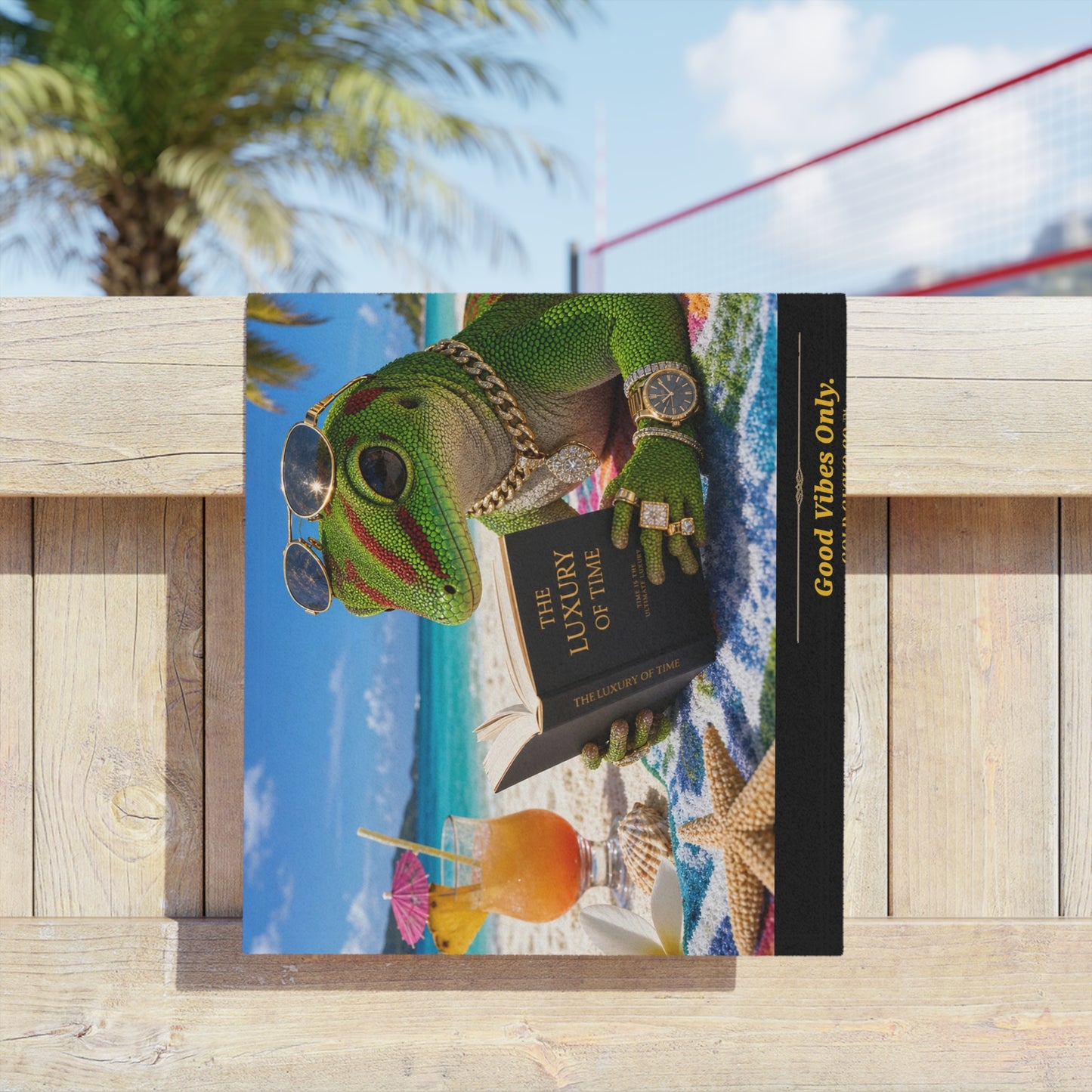 Col101-7-V1-BT-PrimaPrint-GoodVibesOnly-BeachReading-DayGecko-Realistic-GoldGeckoCo