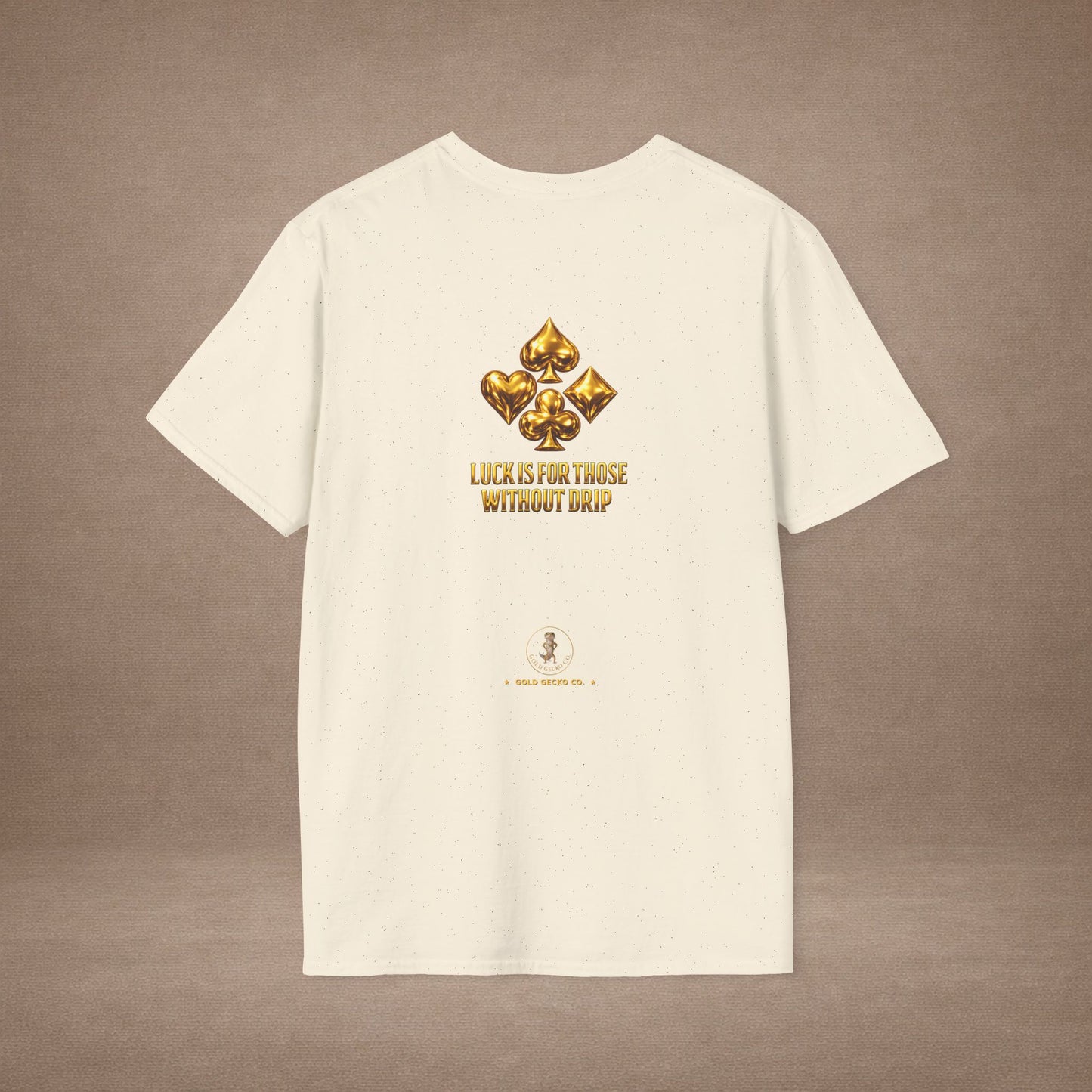 Design #29-3   Gambling- The House Always Looses- Realistic- (Gold Letters)