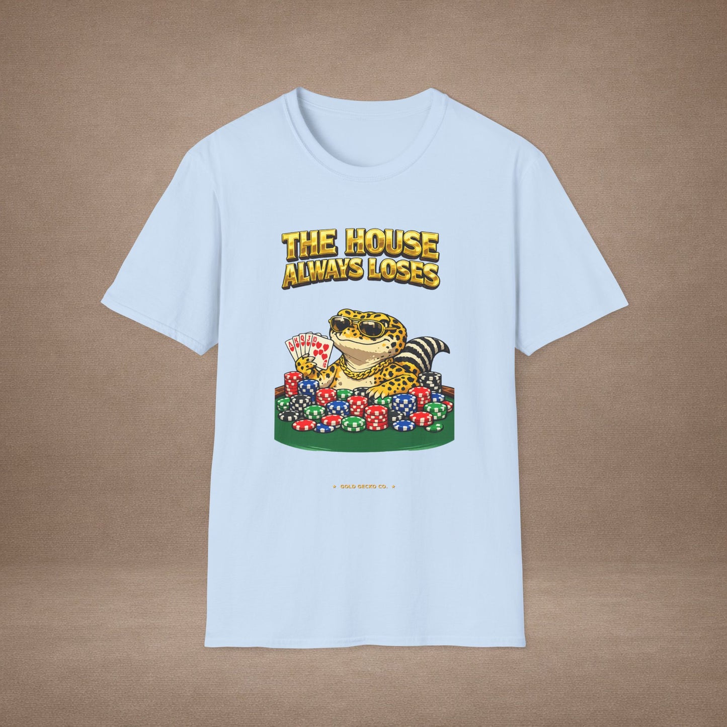 Design #29-6  Gambling- One More Pull-Cartoon- (Gold Letters)