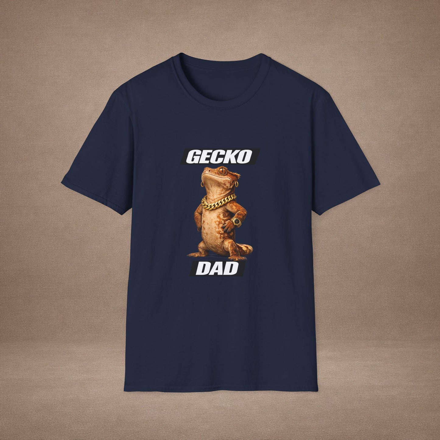 DESIGN #11 Gecko Dad — Dad Mode: On (Black Letters)