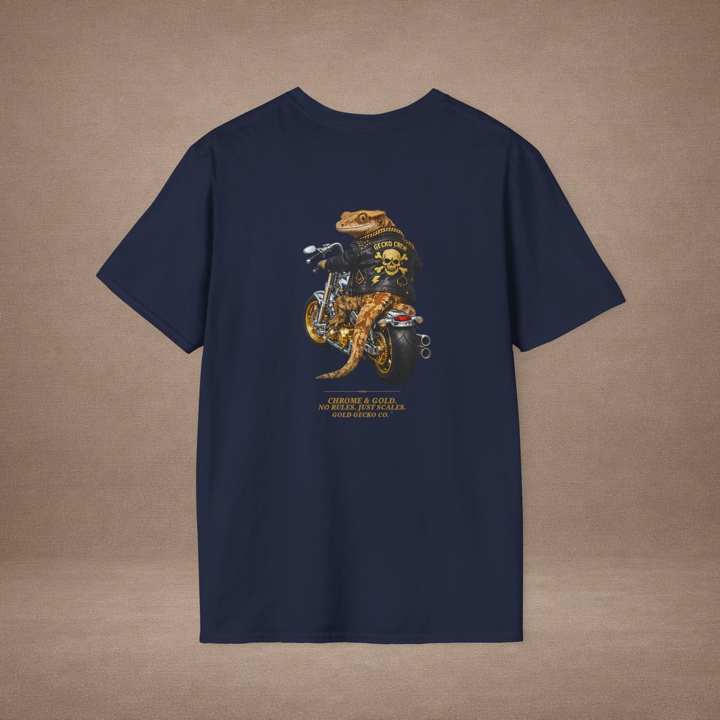 DESIGN #30-1 - Crested Gecko + Chopper -No Rules Just Scales