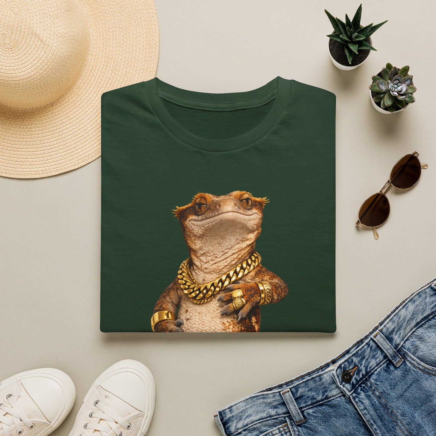 Gold Gecko Co.™ | Ya Llegué | Crested Gecko | Comfort Colors 6500