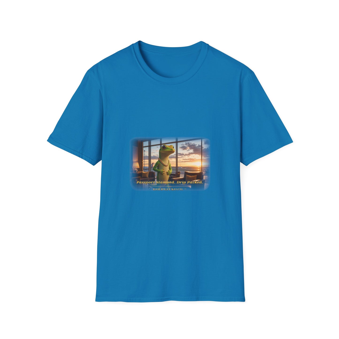 Gold Gecko Co.™ | Passport Stamped | Day Gecko | Comfort Colors 6500
