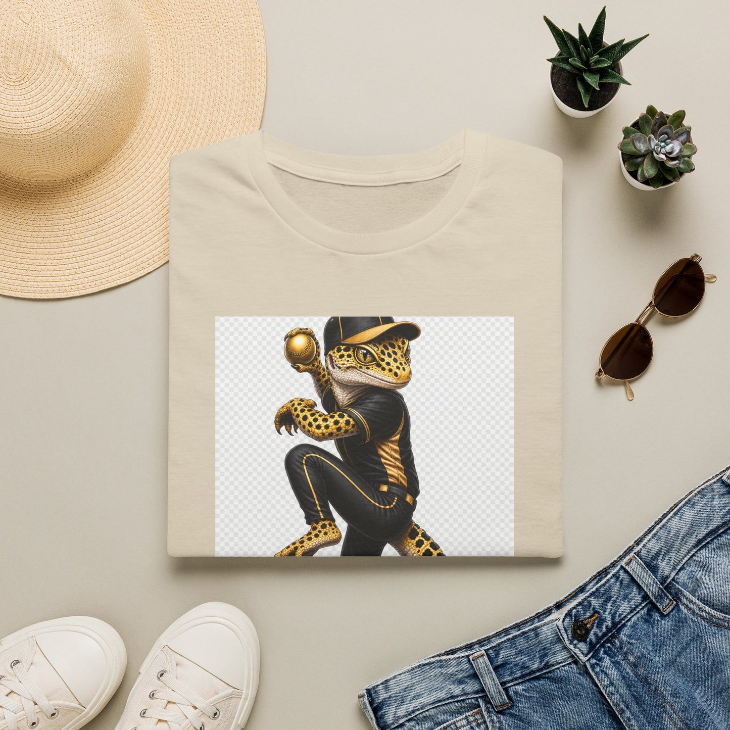 Gold Gecko Co. | The Windup Is Just the Warmup | Pitcher Gecko Tee