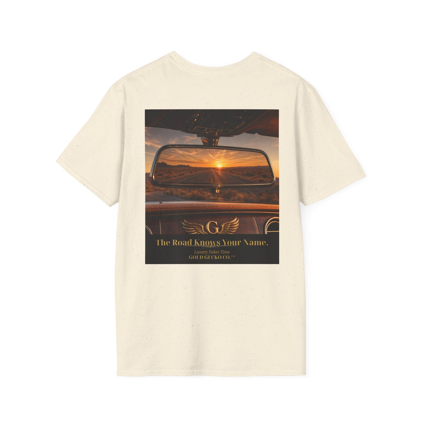 Col1142-03-V6-TS-Gildan64000-RoadRoyalty-SunsetDrive-DayGecko-Realistic-GoldGeckoCo