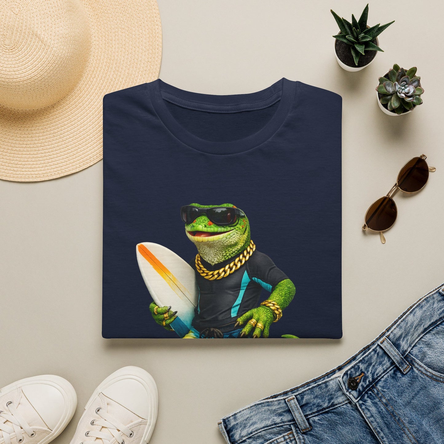 Gold Gecko Co.™ | Scaling Waves | Crested Gecko | Comfort Colors 6500