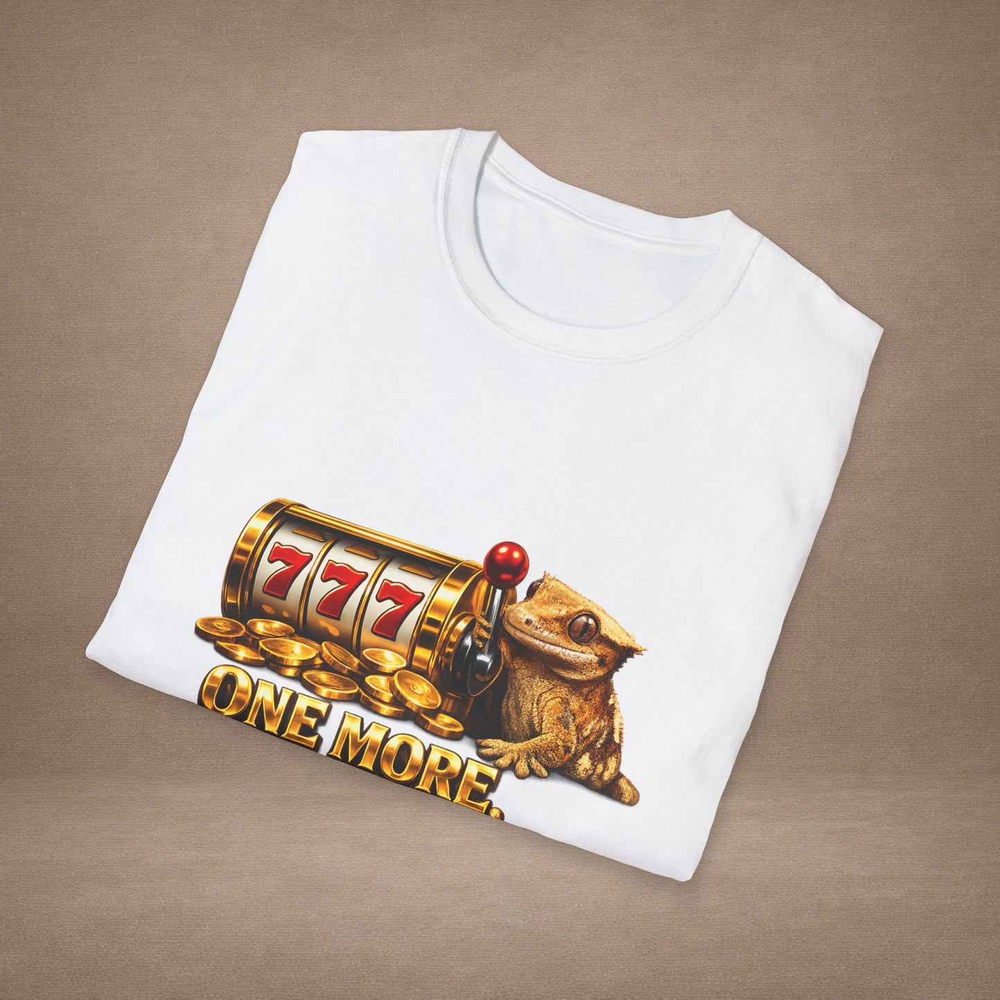 Design #29-4  Gambling- One More Pull- Realistic- (Gold Letters)