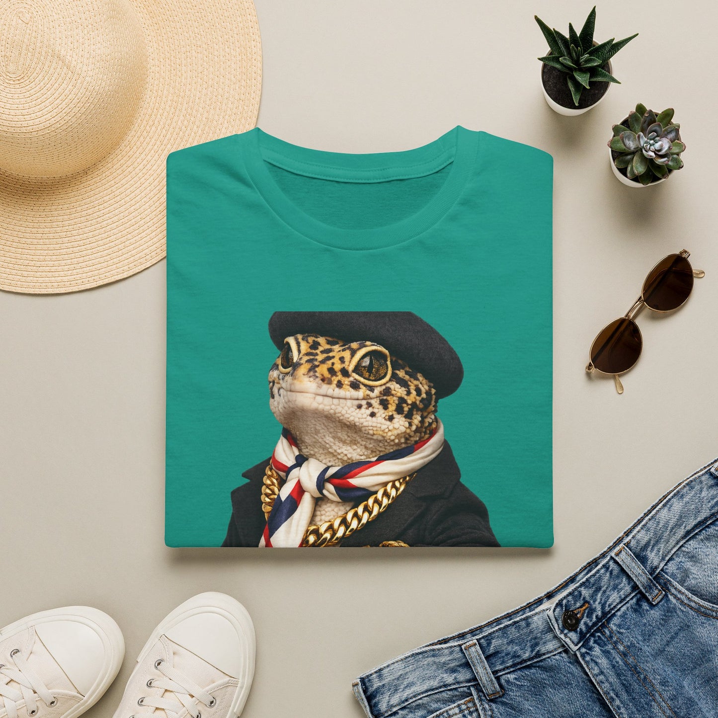 Gold Gecko Co.™ | Je Ne Regrette Rien | Leopard Gecko | Comfort Colors 6500