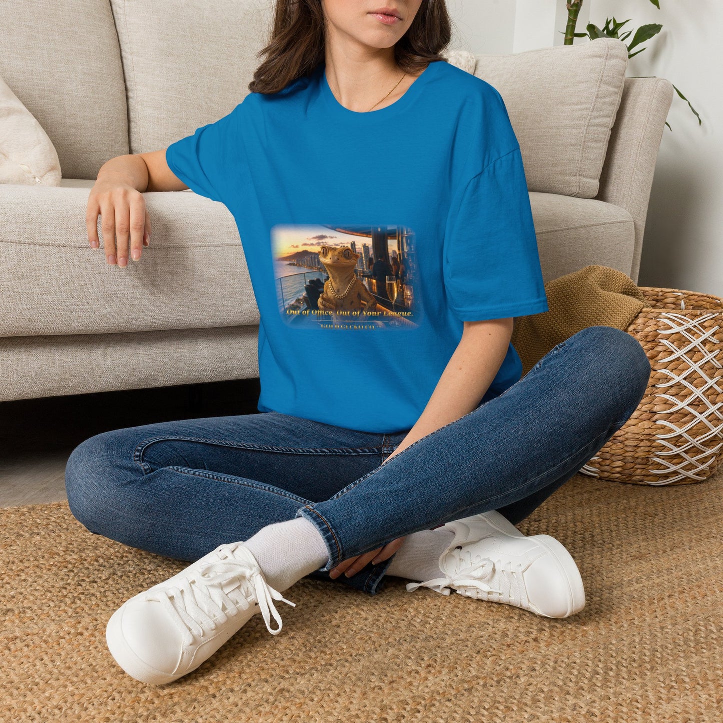 Gold Gecko Co.™ | Out of Office | Crested Gecko | Comfort Colors 6500
