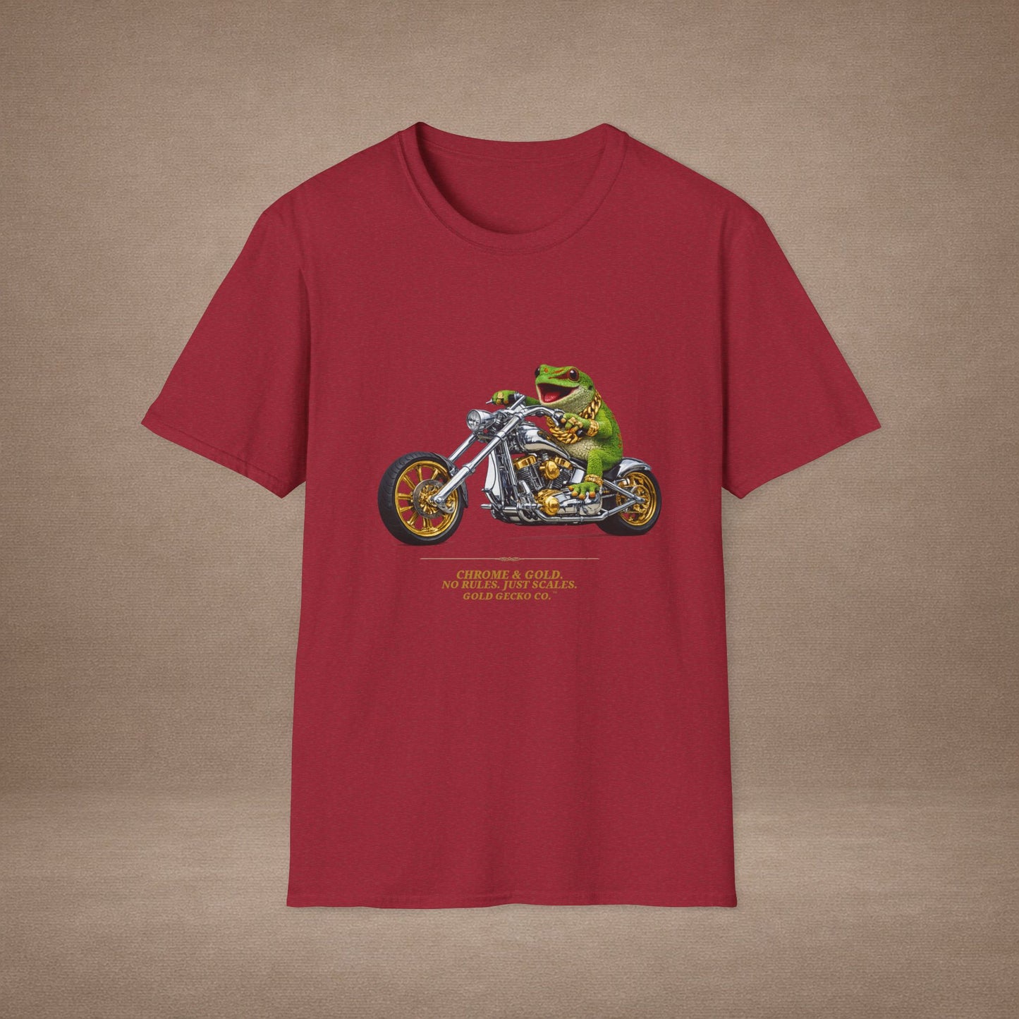 DESIGN #30-3 - Day Gecko + Chopper -No Rules Just Scales