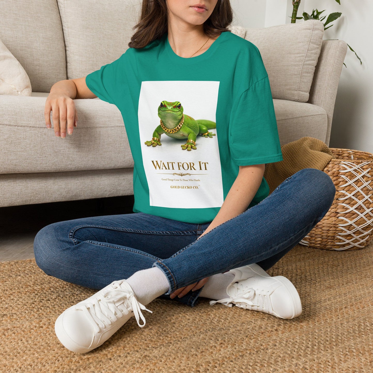 Gold Gecko Co.™ | Climbing | Day Gecko | Comfort Colors 6500