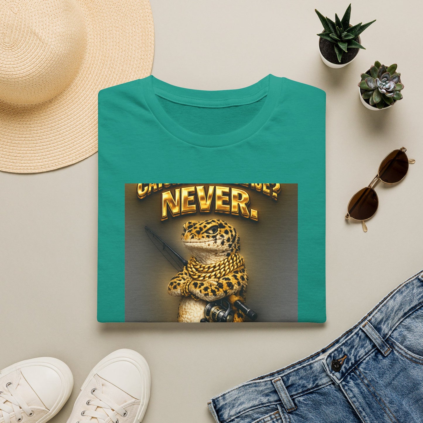 Gold Gecko Co.™ | Catch and Release | Leopard Gecko | Comfort Colors 6500