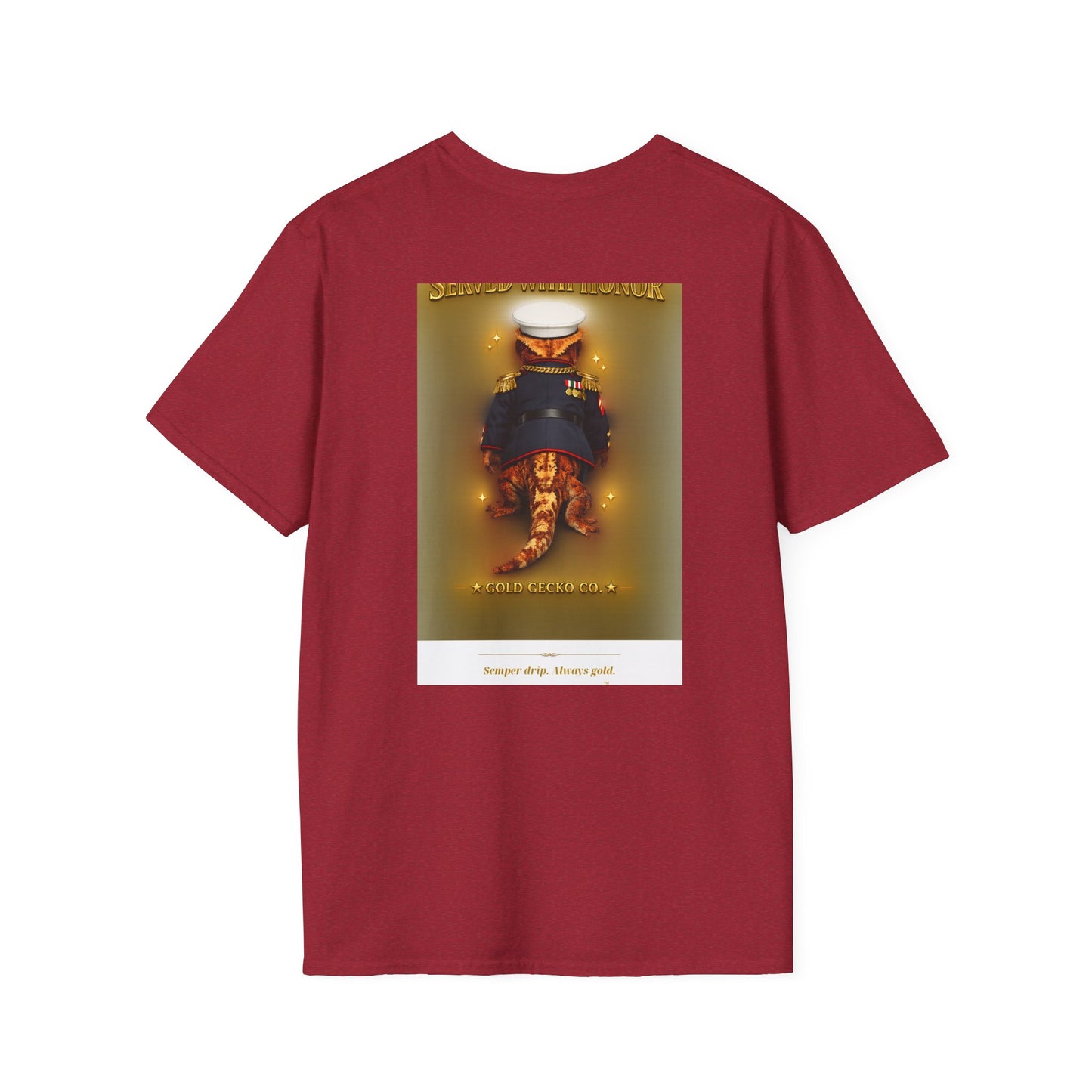 Gold Gecko Co.™ | Marines Semper Drip | Crested Gecko | Comfort Colors 6500
