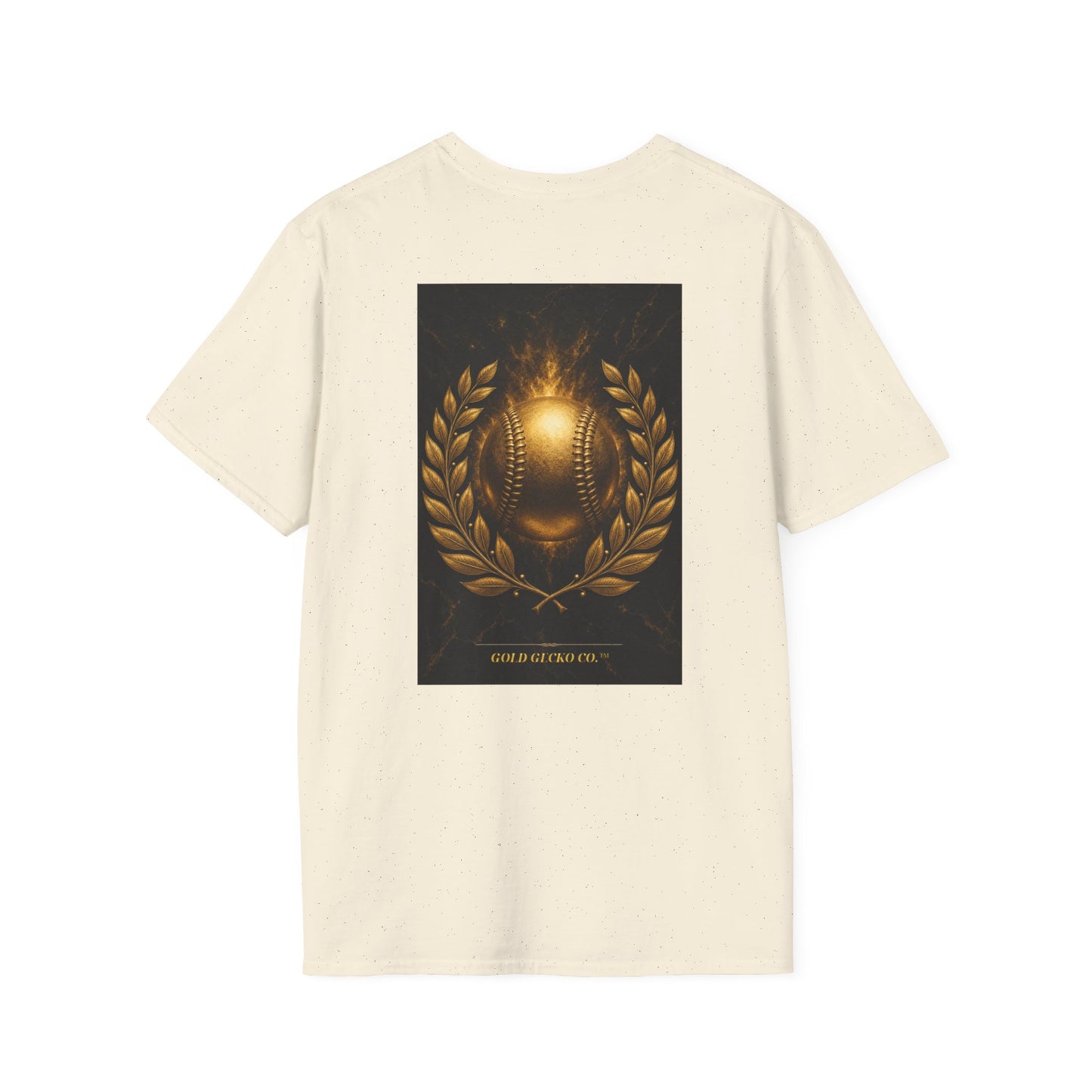 Gold Gecko Co. | Batting .1000 on Drip | Baseball Gecko Tee
