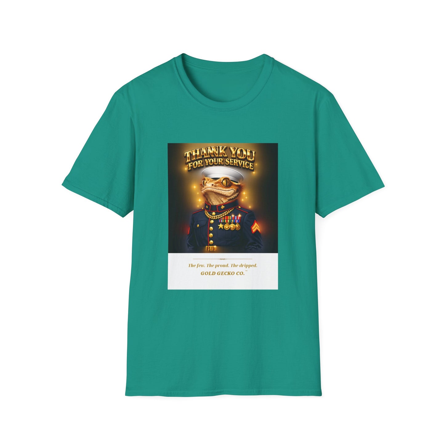 Gold Gecko Co.™ | Marines Semper Drip | Crested Gecko | Comfort Colors 6500