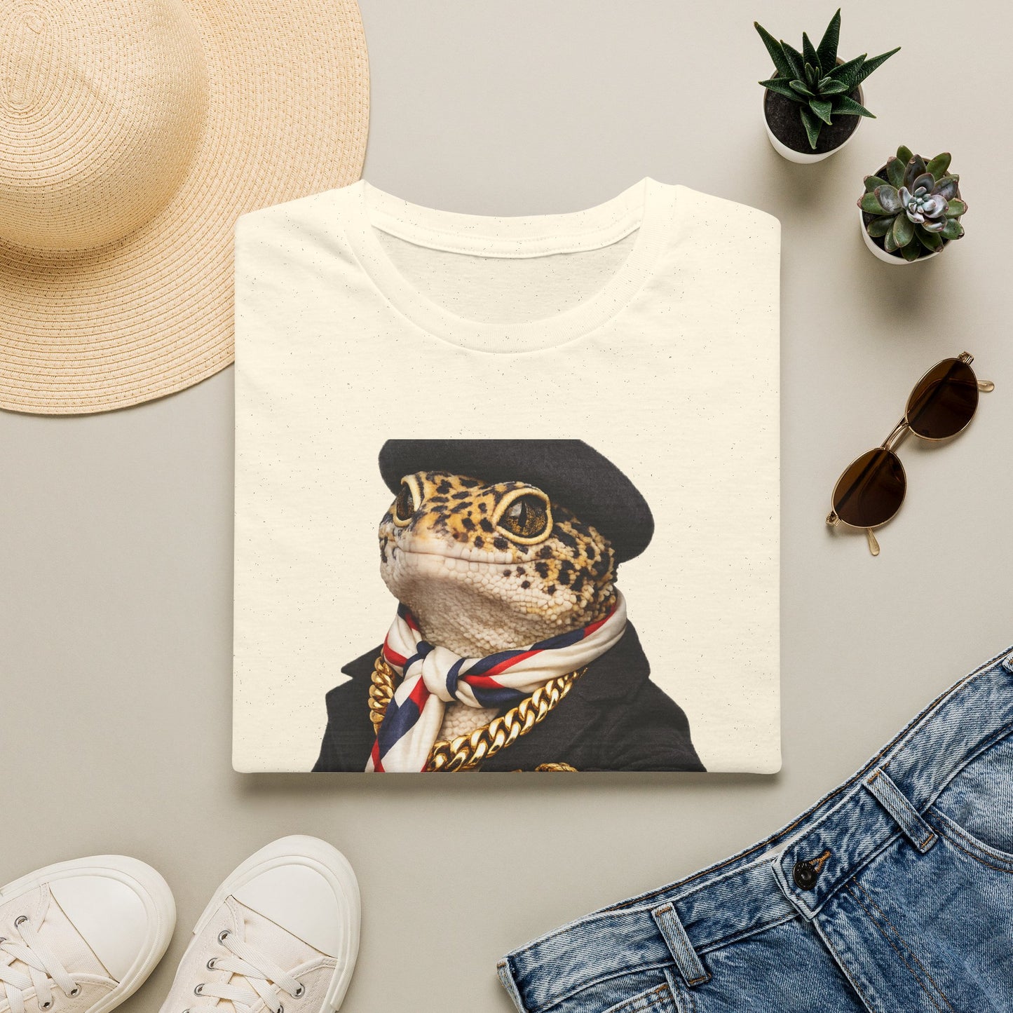 Gold Gecko Co.™ | Je Ne Regrette Rien | Leopard Gecko | Comfort Colors 6500