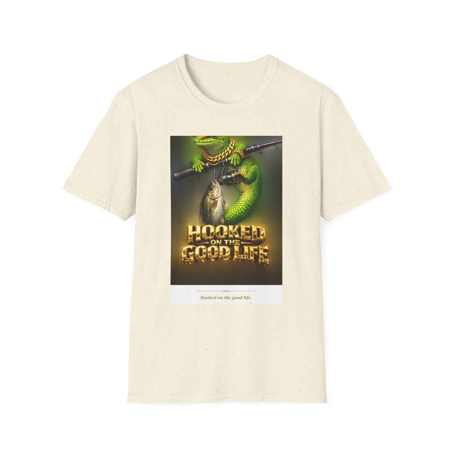 Gold Gecko Co.™ | Hooked on the Good Life | Day Gecko | Comfort Colors 6500