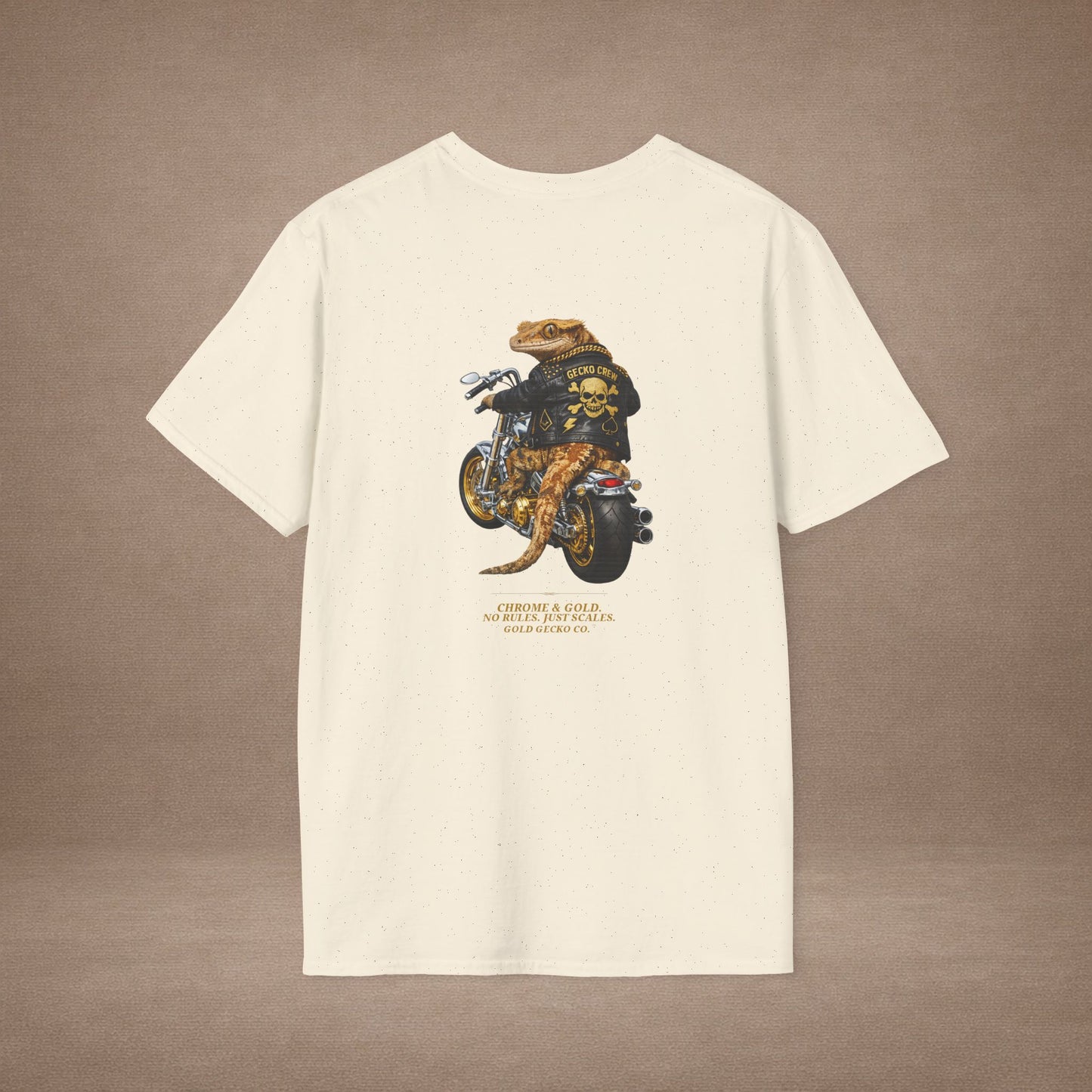 DESIGN #30-1 - Crested Gecko + Chopper -No Rules Just Scales