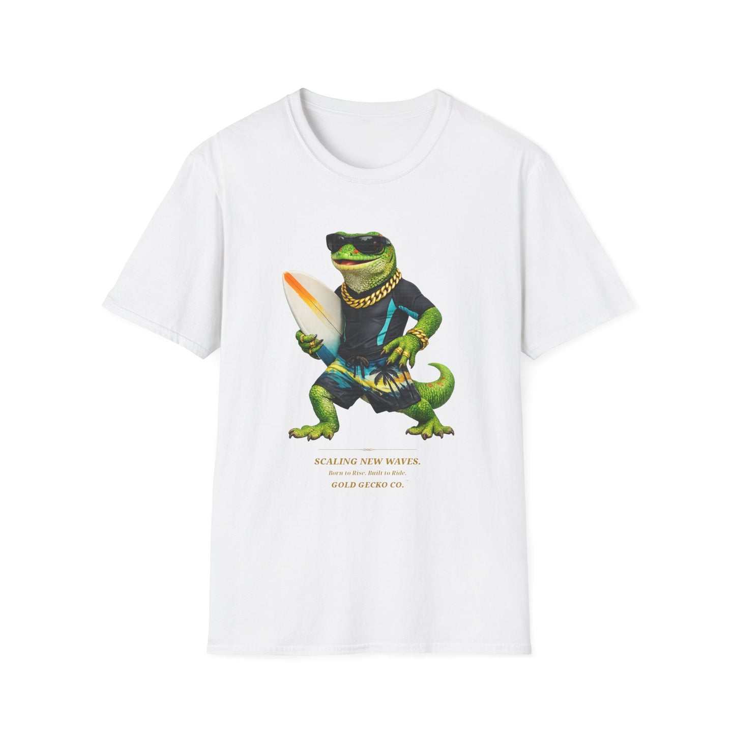 Gold Gecko Co.™ | Scaling Waves | Crested Gecko | Comfort Colors 6500