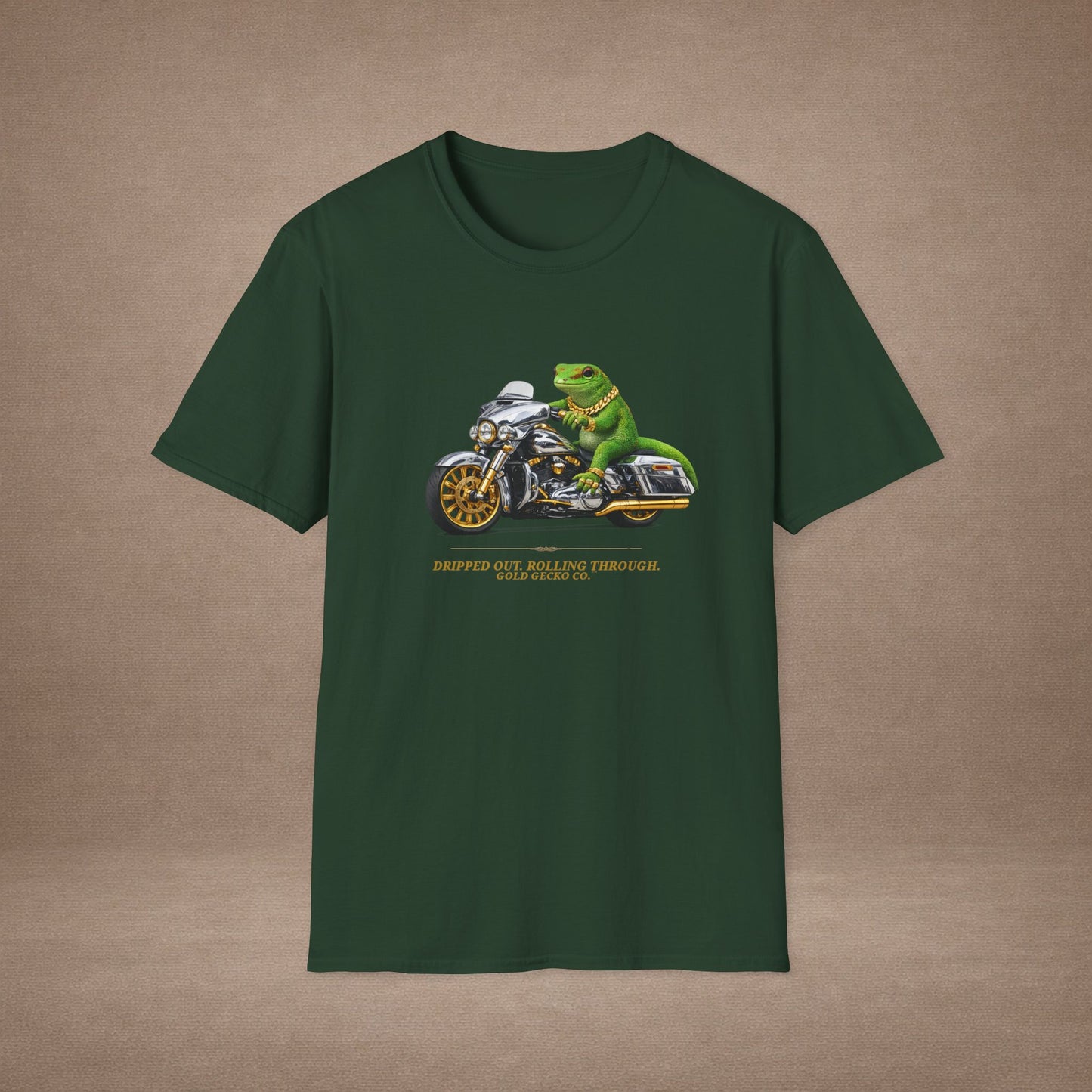 DESIGN #30-4 - Day Gecko + Bagger -No Rules Just Scales