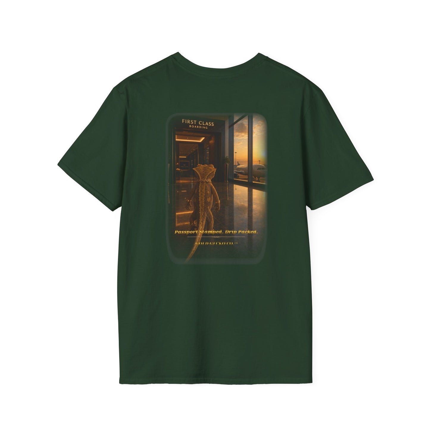 Gold Gecko Co.™ | Passport Stamped | Crested Gecko | Comfort Colors 6500