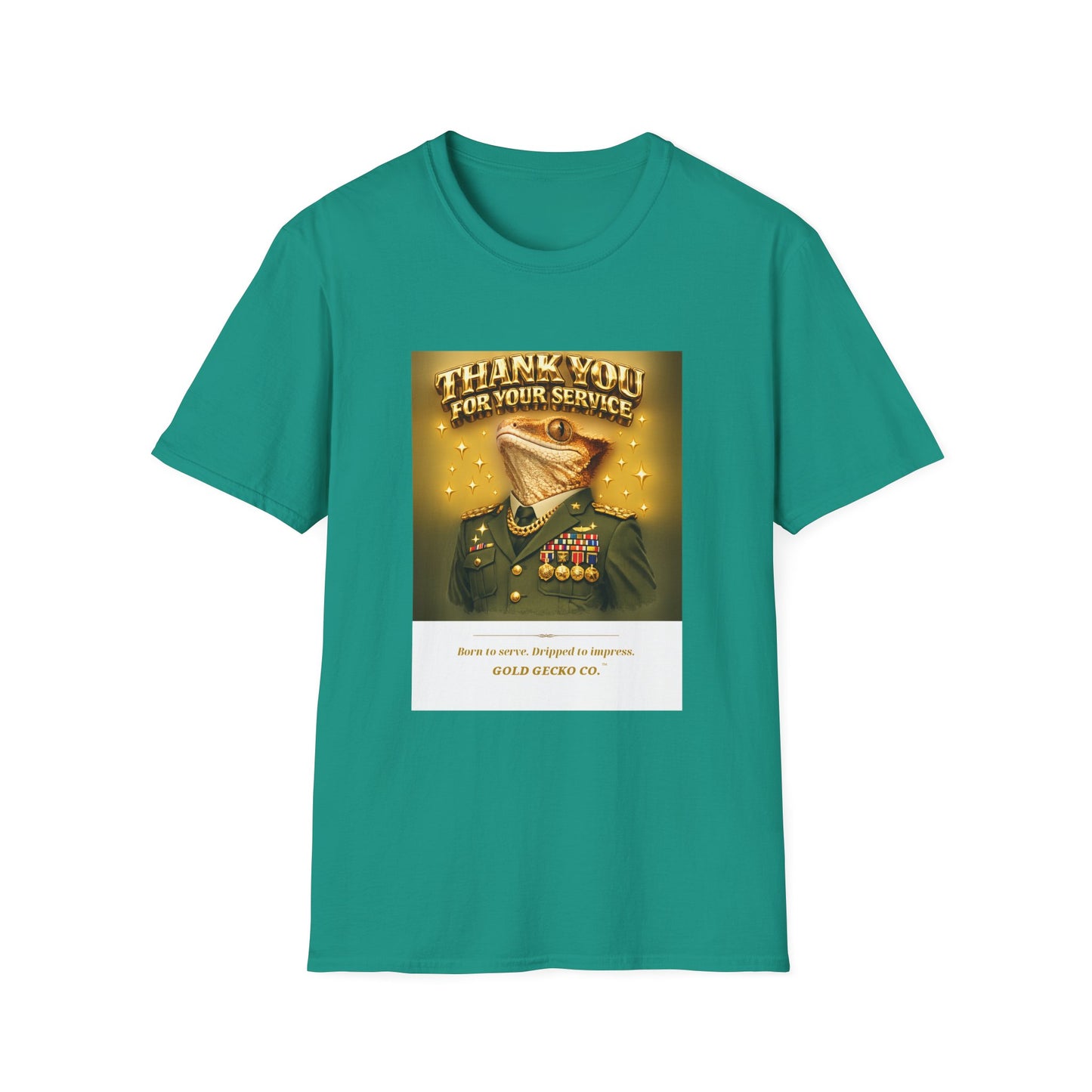 Gold Gecko Co.™ | Army Strong | Crested Gecko | Comfort Colors 6500
