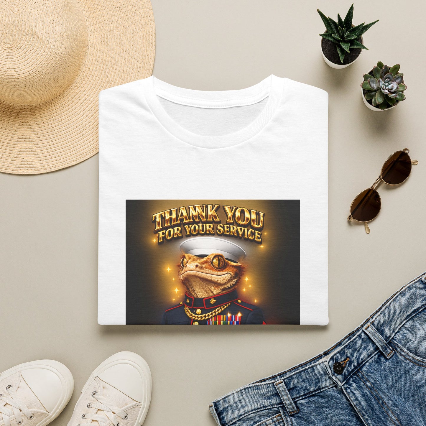 Gold Gecko Co.™ | Marines Semper Drip | Crested Gecko | Comfort Colors 6500