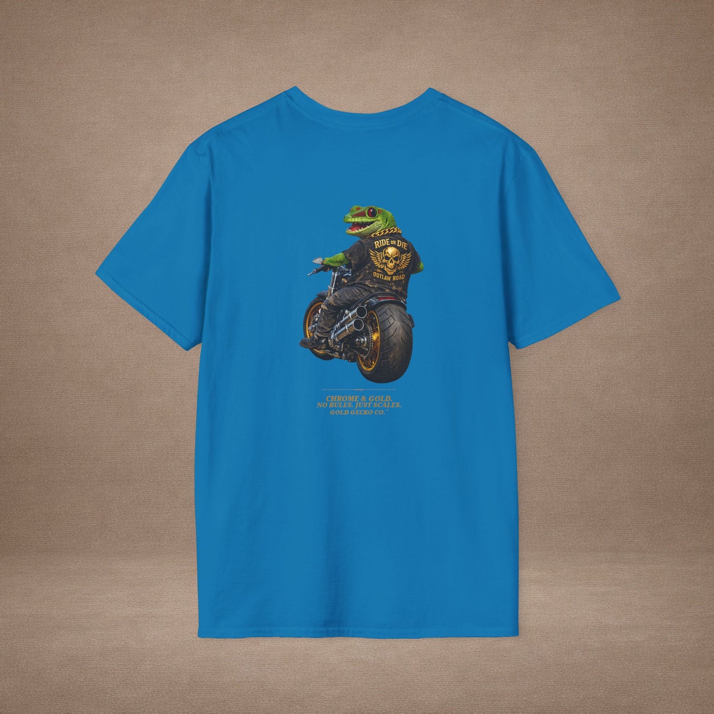 DESIGN #30-3 - Day Gecko + Chopper -No Rules Just Scales