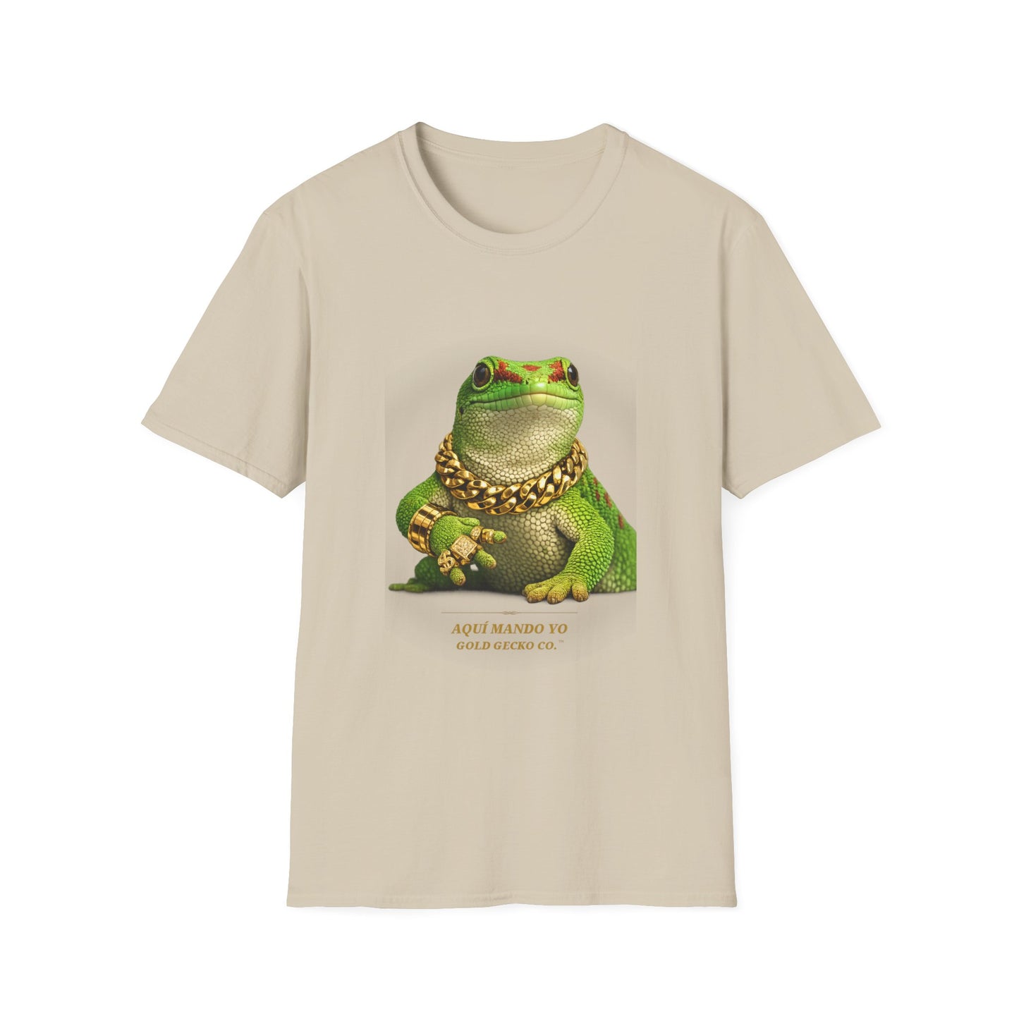 Gold Gecko Co.™ | Aquí Mando Yo | Day Gecko | Comfort Colors 6500