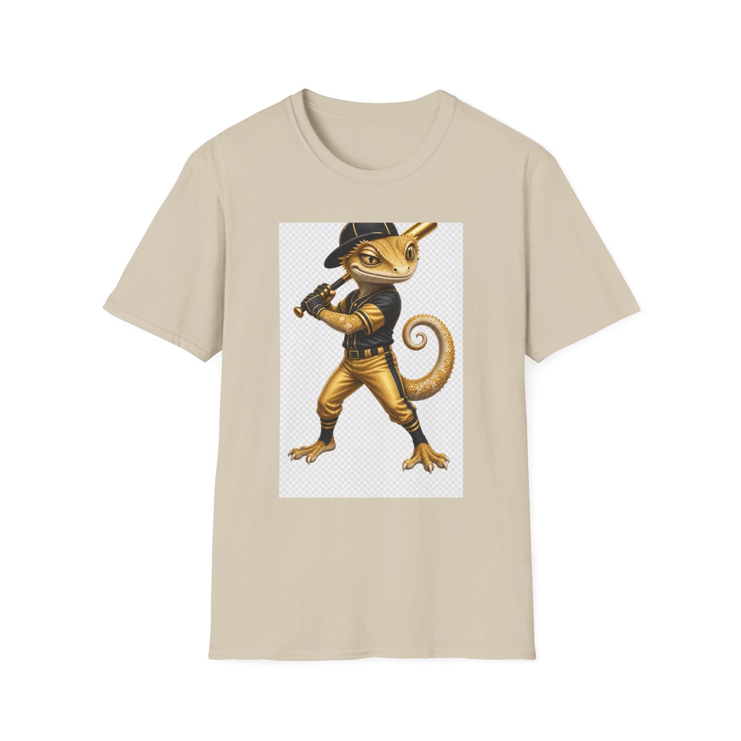 Gold Gecko Co. | Batting .1000 on Drip | Baseball Gecko Tee