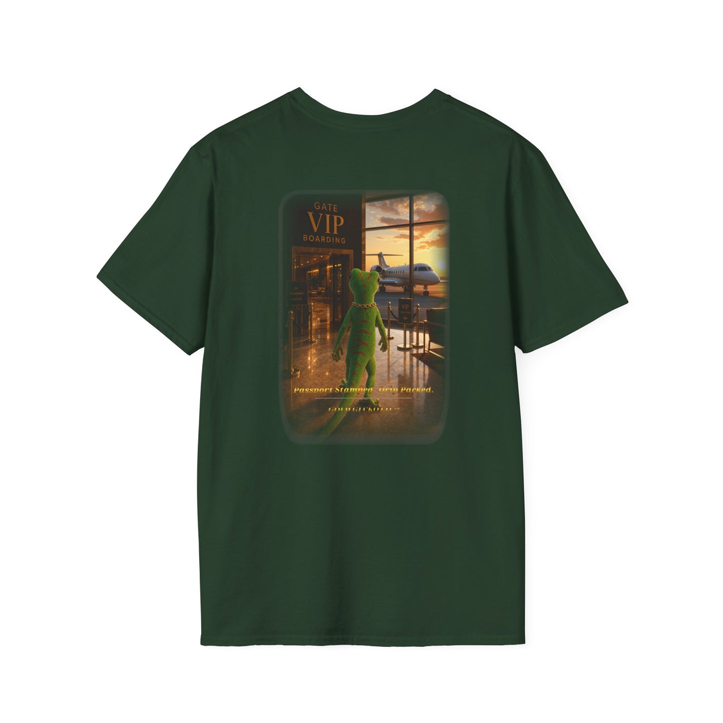 Gold Gecko Co.™ | Passport Stamped | Day Gecko | Comfort Colors 6500